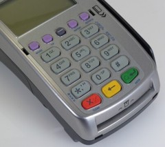 VERIFONE VX520 CREDIT / DEBIT CARD POS TERMINAL – UNIT ONLY