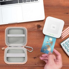 Comecase Card Reader Scanner Case, Hard Carrying Bag Holder Fits Square…