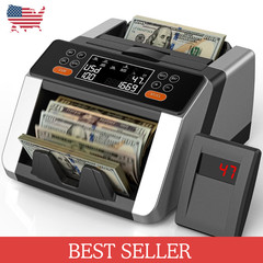 Money Counter Machine Bill Counter with UV MG IR DD Counterfeit Detection