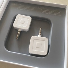 Qty (2) Square Register Credit Card Reader for Apple and Android Mobile Phones!