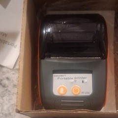 Goojprt PT-210 Portable Thermal POS Printer Tearbar Cutter MPN PT-210