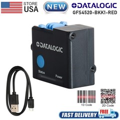 Datalogic GFS4520-BKK1-RED Hand free Fixed Mount 1D 2D QR Barcode Scanner
