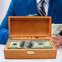 Wooden Lockable Currency Tray, Single Row Currency Tray, Cash Organizer Money…