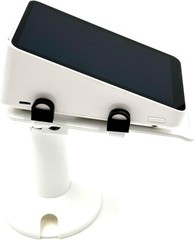DCCStands Freestanding Square POS Low Swivel and Tilt Stand (White)