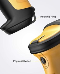 Inateck Barcode Scanner, Wireless Scanner, 2.4 GHz Adapter, 2600mAh Battery