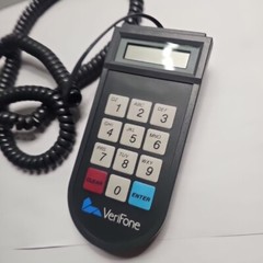 Verifone Pin Pad 101 Jack Type 6-Pin 54″ Expandable Coiled Cord Number Keypad