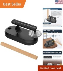 Compact Coin Authenticity Tester with Features for Gold & Silver Coins