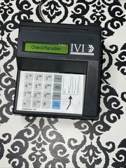 INGENICO EN-CHECK 3000 MR3000 ELECTRONIC CHECK READER PRE-OWNED GOOD CONDITION