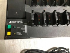 HHP Handheld Products 10-Slot Battery Charger 7200 Dolphin 90009373 + batteries