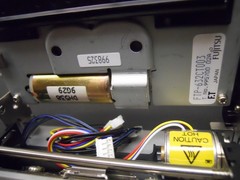 Lot of 2 Fujitsu Thermal Printer Mechanisms With Cutter FTP-632MCL545