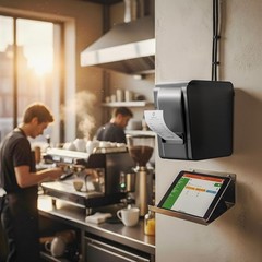 High Speed 250mm sec POS Receipt Printer with USB Serial Ethernet Connectivity