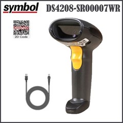 Zebra Symbol DS4208-SR00007WR 2D QR Code Barcode Scanner Reader With USB Cable