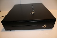 Redsis RM34101EKD A02 CASH DRAWER (Black) USED – Excellent Condition!