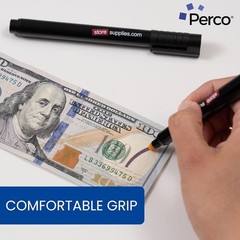 Counterfeit Money Detector Pen Marker Round Tip-Bundle of 7-35 Total