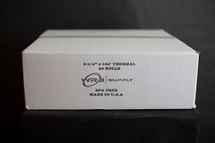 2 – 1/4″ (57mm) 2.25″ Inches x 165′ Feet (50 Rolls) Cash Register Thermal Paper