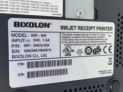 PRE OWNED | BIXOLON SRP-500 Thermal Inkjet Receipt Printer Only – No Power Adptr