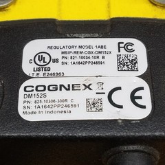 Cognex DM152S Bar Code Reader, Acquisition 2 fps, Decode Rate 2/Second – USED