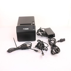 Posbank A11 Prime Point of Sale Thermal Receipt Printer Black Used with Charger