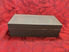 VINTAGE Metal Cash Box Steelmaster Removable Tray 10”x3”x4.5” USA No Key– 9509
