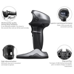 Symbol DS9808-SR00007NNWR Wired Handheld USB 1D Barcode Scanner Reader for POS