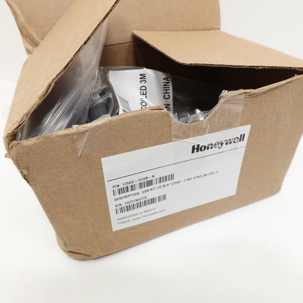 Honeywell 1250G-2USB-1 Barcode Scanner – Black Open Box