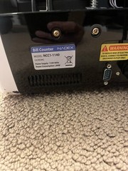 NADEX COINS NCC1-1140 V3600 Money Counter and Counterfeit Detector