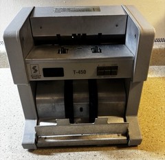 standard register T-450 Currency Dollar Bill Money Counter Machine – Tested