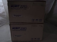 2 New Nurit 2085 Credit Card Payment Terminals NOB