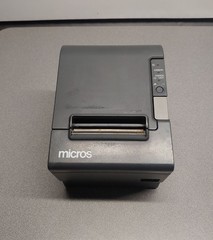 Epson TM-T88IV Receipt Printer w/ Micros IDN Interface Card & Power Supply