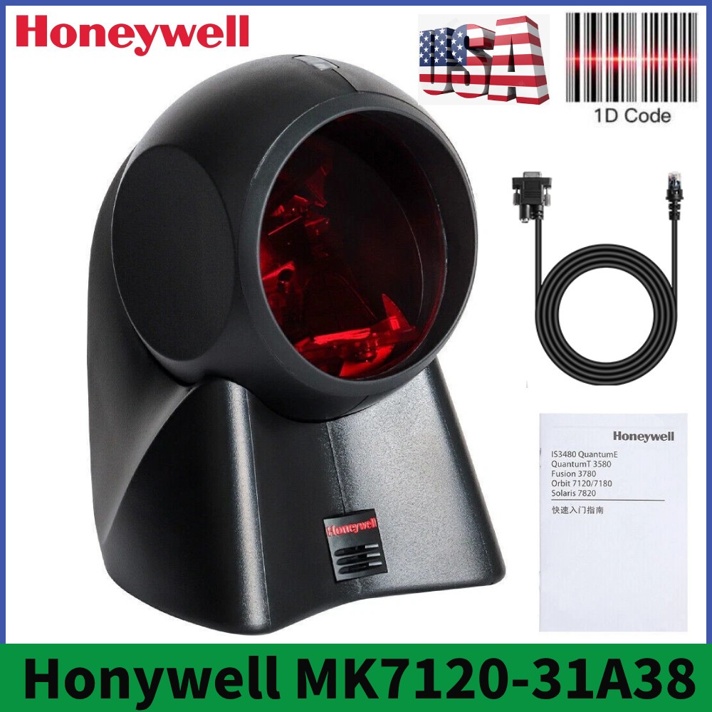 Honeywell Orbit MK7120-31A38 Omnidirectional 1D Barcode Scanner W/ USB Cable US