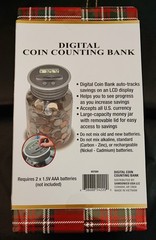 ✅ New Digital Coin Counting Bank Digital coin bank auto track saving￼LCD display
