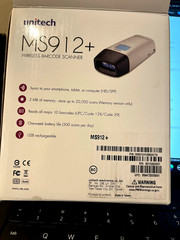 Unitech MS912-FUBB00-TG MS912, 2D imager, BT, Wireless, 2MB Memory, USB, cable