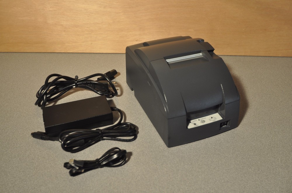 EPSON/MICROS CONFIGURED ETHERNET/IP TM-U220B M188B, KITCHEN PRINTER w/ WARRANTY