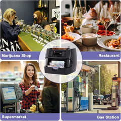 Money Counter Machine Mixed Denomination, Value Counting, CIS/UV/IR/MG/MT Count