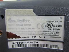 Verifone Tranz 380 Printer 900 PinPad 1000SE Credit Card Terminals Cords