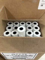 50 Rolls Thermal Paper Compatible With ZQ320 Mobile Printers 3 1/8” X 1.57 X 60’