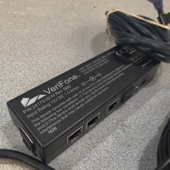 Verifone 24173-02-R Multiport Ethernet Switch Cable With Power Cord