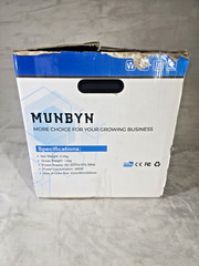 MUNBYN IMC08 Dual Money Counter Machine Mixed Denomination with Reject Pocket