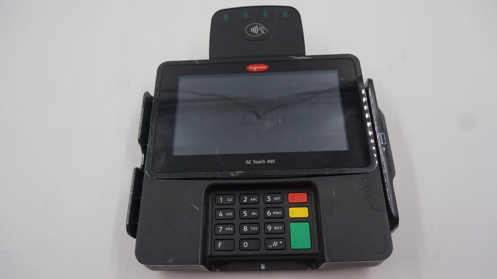 INGENICO ISC480-11T2200A ISC TOUCH 480 CARD READER POS TERMINAL