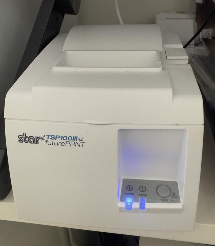 Star Micronics TSP100iii TSP100 Thermal POS Receipt Printer WHITE #TSP143IIIU
