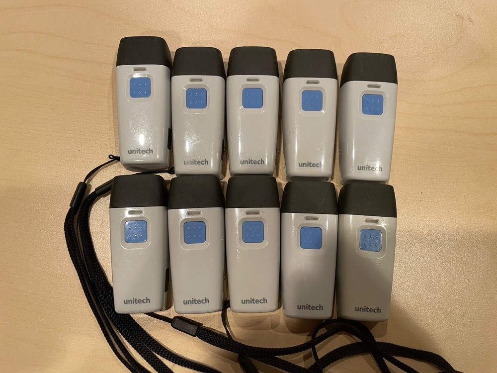 10-UniTech MS912+ Handheld Wireless Pocket CCD Barcode Scanners
