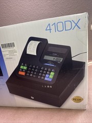 Royal 140DX Electronic Cash Register with Automatic Tax Computation , Black