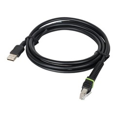 New Zebra Motorola DS3608 Cable CBA-U46-S07ZAR Shielded USB Series A Connector