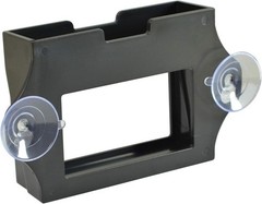 Lightweight Black EZ Pass Holder with Suction Cups – Secure & Easy to Install