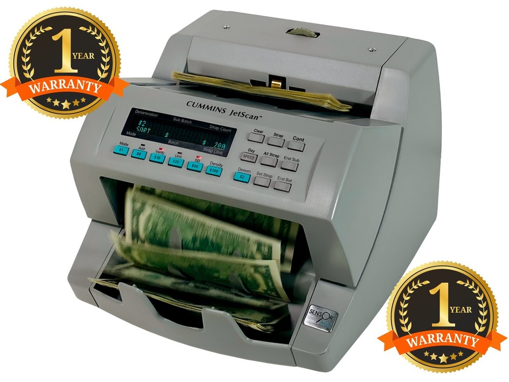 🔥Cummins JetScan 4065 Bill Currency Counter Fully Reconditioned 1 YR WARRANTY⚡️