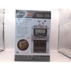 Nadex S180 Digital Coin Counter Sorter and Wrapper, BRAND NEW IN BOX