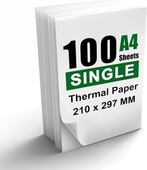 100 Sheets A4 Thermal Paper 8.27×11.69′ Thermal Paper(210 x 297 mm Portable