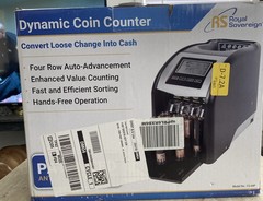 Royal Sovereign • FS-44P • 4 Row Electric Auto-Advance • Coin Sorting Machine