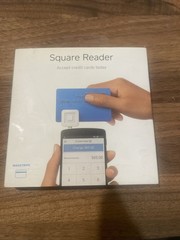 Square A-PKG-0206-01 Credit Debit Card Reader – White for Apple iPhone + Android