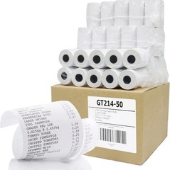 Gorilla Supply Thermal Paper Receipt Roll 2-1/4″ X 50′ BPA Free 50 Rolls